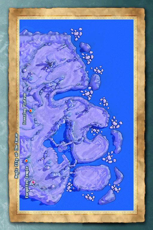 Carte de Crystal Snowfields